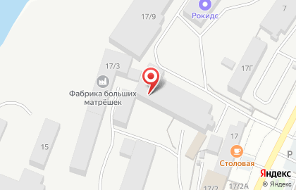 Советский мясокомбинат в Кирове на карте