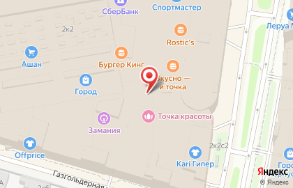 Суши-бар СушиСтор на Рязанском проспекте на карте