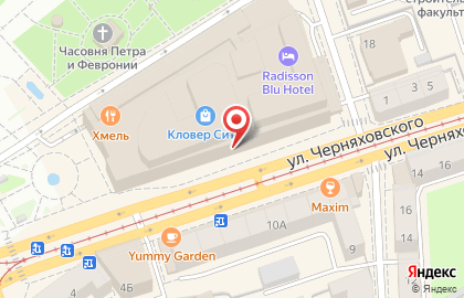 Обособленное подразделение в г. Калининграде Российский экспортный центр на карте