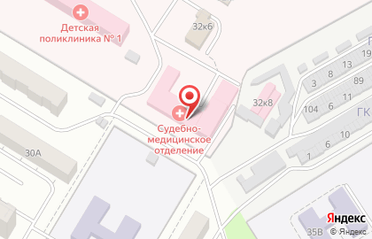 Самарское областное бюро судебно-медицинской экспертизы в Самаре на карте