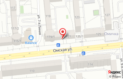 Магазин-бар Хмель да солод в Центральном районе на карте