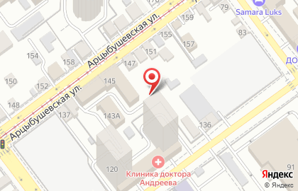ООО "СтройГарант" на Арцыбушевской улице на карте
