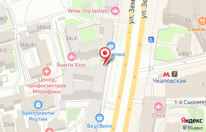 МРОФСС, Московское региональное отделение Фонда социального страхования на улице Земляной Вал на карте