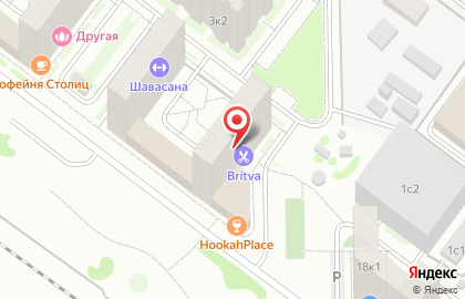 BRITVA Химки ЖК Две столицы на карте