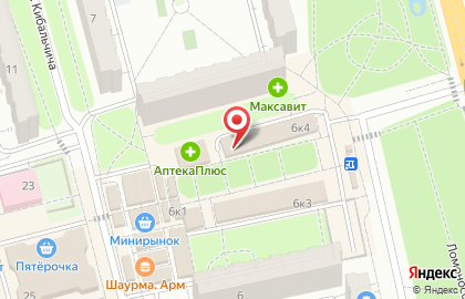 Магазин мясной продукции и полуфабрикатов МясКо в Московском районе на карте