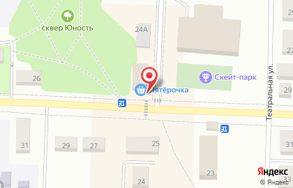 ТЦ Центральный на улице Бочкина на карте