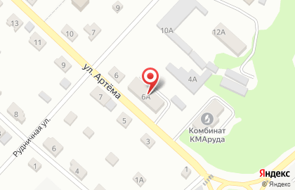 Эвакуатор Губкин на карте