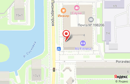 Парикмахерская Ellaine в Красносельском районе на карте