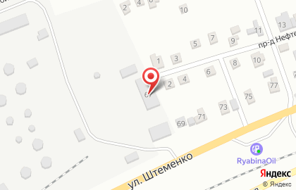 АЗС №41 на улице Штеменко на карте