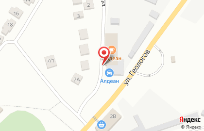 Ресторан-клуб АлДеан на карте