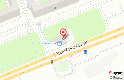 АКБ Челиндбанк на Челябинской улице на карте