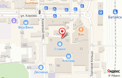 Сатурн Дисконт в Ростове-на-Дону на карте