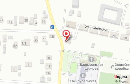 Продуктовый магазин в Оренбурге на карте