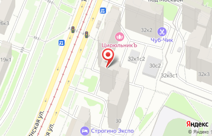 Теплое остекление лоджий Строгино на карте