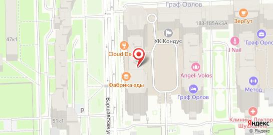 Центр традиционного тайского массажа и СПА SPb Thai на метро Московская на карте