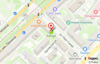 ОАО Банкомат, РоссельхозБанк на улице Порт-Саида на карте