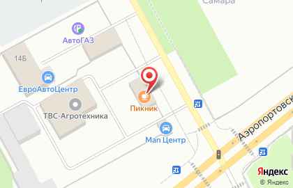 Транспортная компания Аэросибсервис на карте