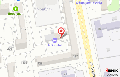 Компания СКАТ на улице Воровского на карте