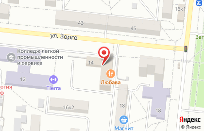 Рекламное агентство полного цикла Агама в Кировском районе на карте