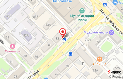 Киоск по продаже печатной продукции Союзпечать на улице Ленина, 83/1 киоск на карте