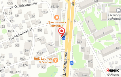 Сервисный центр IVEstore на улице Шеболдаева на карте