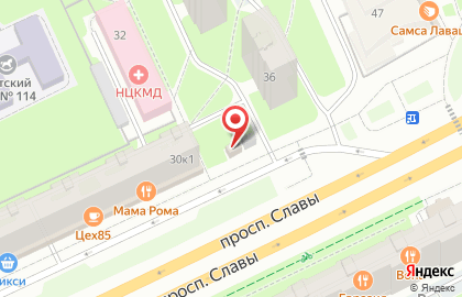 Продуктовый магазин в Альпийском переулке, 30Б на карте