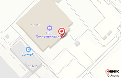 Торговая компания Техгазснаб в Солнечногорске на карте