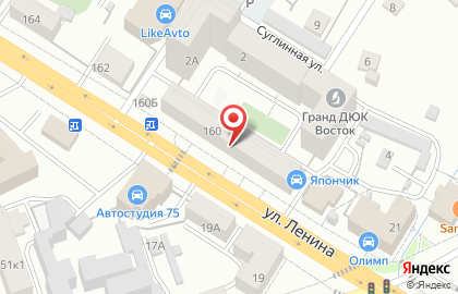 Магазин автозапчастей АвтоСтатус в Центральном районе на карте