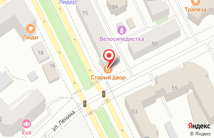 Сауна VIP на улице Дзержинского на карте