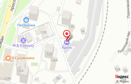 Гостевой дом Адель на карте