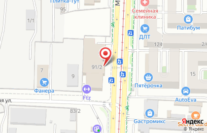 Компания ЮТА-Строй на Московской улице на карте
