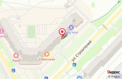Центр автозапчастей Движок на улице Строителей на карте