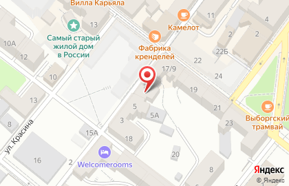Студент-Центр - услуги помощи студентам в Выборге на карте