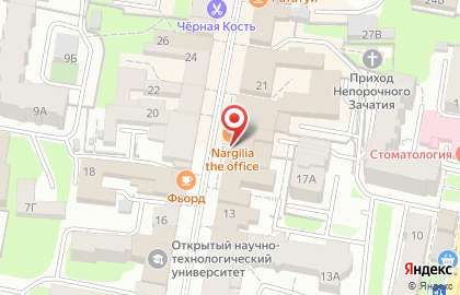 Производственная компания Веза на Московской улице на карте