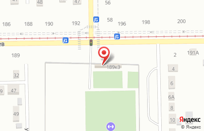 Стадион Сибиряк на улице Сибиряков-Гвардейцев на карте