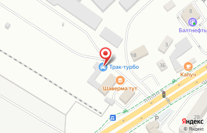 Магазин автозапчастей для грузовых автомобилей Трак-Турбо на карте