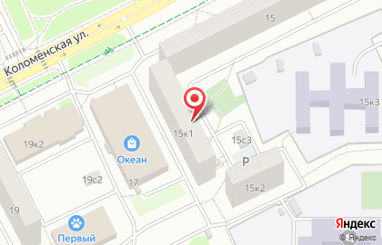 Автосервис Клевер на Коломенской набережной на карте