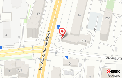 Служба доставки пиццы и суши CityPizza на карте
