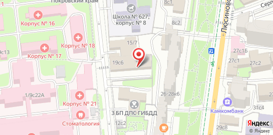Юридическая компания в сфере недвижимости ПИР на карте