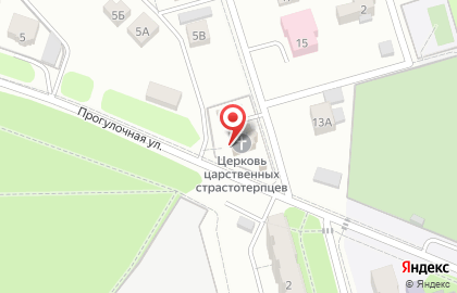 Храм Святых Царственных Страстотерпцев в Центральном районе на карте
