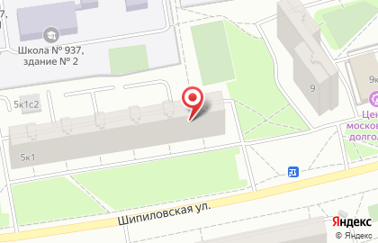 Участковый пункт полиции район Орехово-Борисово Северное на Шипиловской улице, 5 к 1 на карте