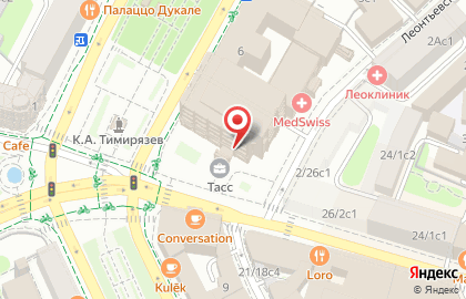 Информационное телеграфное агентство России Итар-тасс на карте