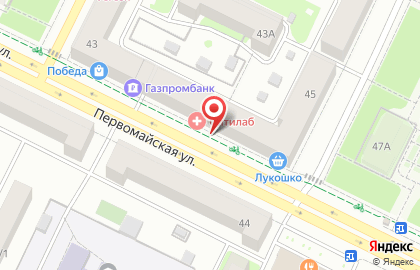 Федеральная сеть Фианит-Ломбард на Первомайской улице на карте