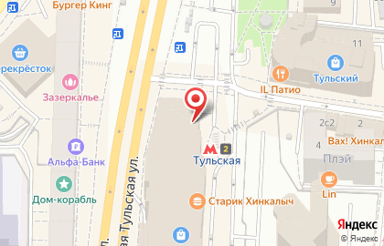 Терминал МТС-Банк в Даниловском районе на карте