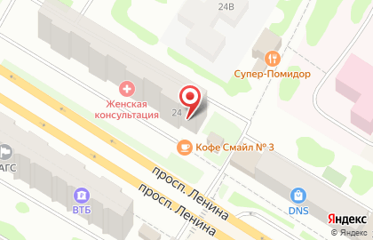 Студия загара Лето на проспекте Ленина на карте