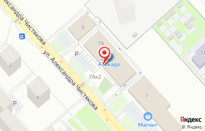Торговый дом Свежели в Кировском районе на карте