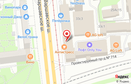 Кафе the Best Burgers на Варшавском шоссе на карте