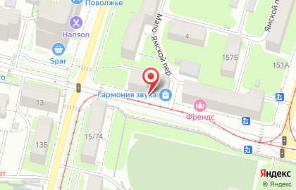 Бар Солянка на Красносельской улице на карте