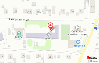 Красноуральская средняя общеобразовательная школа на карте