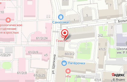 Полиграфический центр Формат на карте
